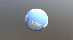 Ice Planet Surface