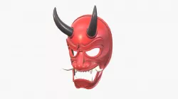 Japanese Demon Mask