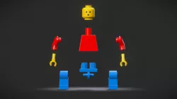 LEGO Minifigure (Animated)