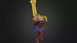 Low poly Hero