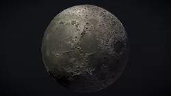 Moon 3D Globe