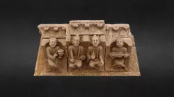 Ménsula 3, Pazo de Xelmírez