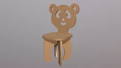 Panda Chair CNC Furniture Project