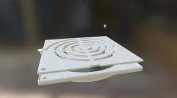 Ralo injetado branco RIOBRAS