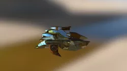 SCI FI BATTLE SHIP