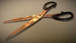 Scissors Rigged And Animated Rusty Version