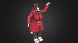 Serena, the badger [VRC model]