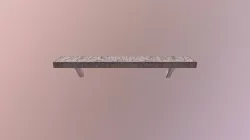 Shelf - Low-poly - Textured