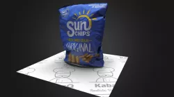 Sun Chips 3D Model