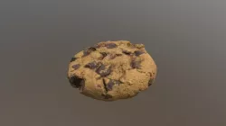 3D Scan "Schoko Cookie" - Low Poly