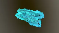 3d shipwreck digital model