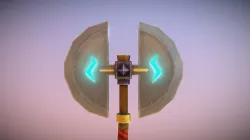 Axe - Lowpoly - Handpainted