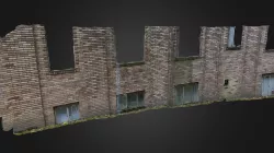 Brick Facade - 3D Scan
