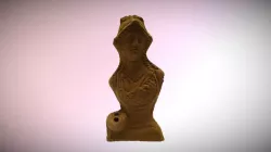 Büste der Göttin Athene mit integrierter Lampe