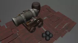 Cannon Lowpoly