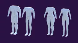 Corpos Humanos 3d Max (primeira entrega)