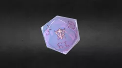 D20 Dragons Of Tarkir - Blue (Prototype)