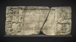 Distance Slab, Summerston, Antonine Wall