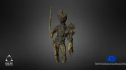 Estátua de bronze de mercúrio - Mercury bronze s