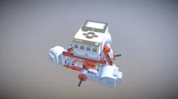 Holonomic LEGO Mindstorms Robot Model