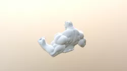 Hulk Half Statue