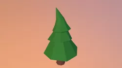 Lowpoly Pinetree