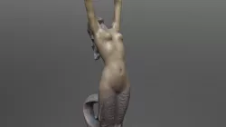 Mermaid Lamp Base