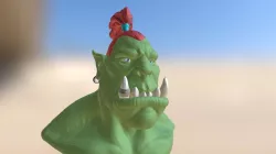 Orc head
