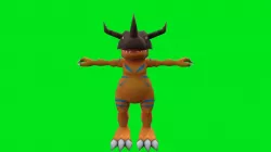 PSP - Digimon Adventure - Greymon