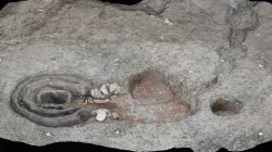 Romano-British kiln phase 1
