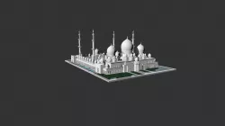Sheikh Zayed Mosque 3D Model