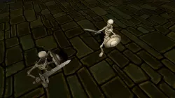 Skeleton fight (Animated)