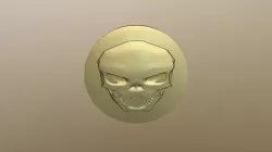 Skull Coin Sculpt