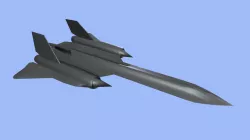 SR-71 Blackbird (Untextured)