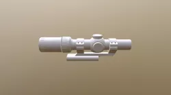 Strike Eagle 1-8x24 Optic (FBX, C4D AND MAYA)