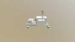 target shield lift and rotate system (heavy)