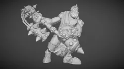 Trollkin Fennblade Warrior