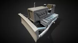 3D Toy Bulldozer