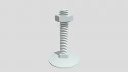92361A455 TYPE 18-8 SS SQUARE NECK ELEVATOR BOLT