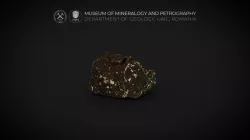 Amygdaloidal basalt (igneous rock), Romania