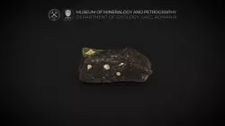 Amygdaloidal basalt (igneous rock), Romania