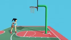 basketball player 3D model