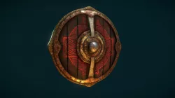 Battle Worn Viking Shield