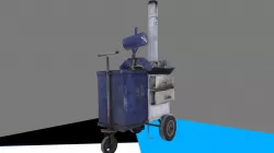 Carrito de Camotes.
