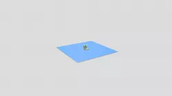 cartoon house low poly art