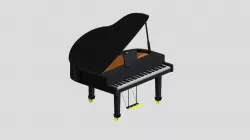 Cartoon Piano