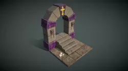 Castle Ravenloft Entrance Tile