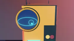 Cyberpunk vending machines (art by Kenze Wee)