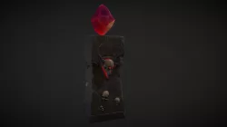 Demon statue