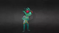 Dr Jonkal, Lizard Genius, from Arcaxer